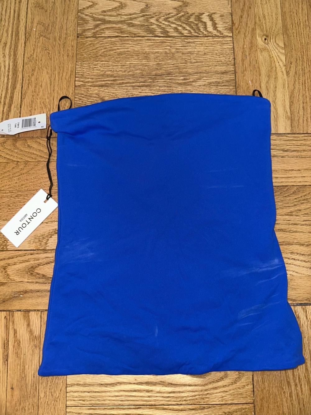 Contour by Aritzia Electric Blue Strapless Tube Top